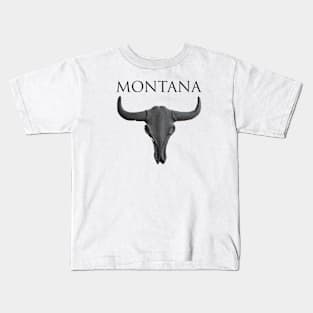 Montana- Land of  Cattle Kids T-Shirt